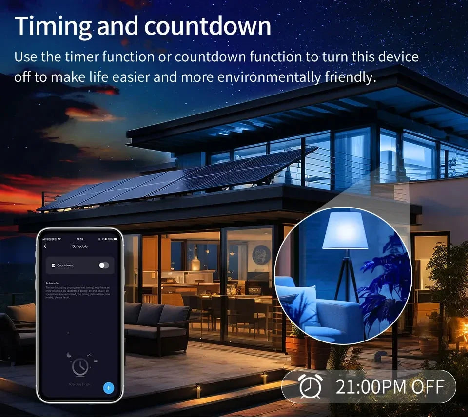Bombilla Inteligente RGB WiFi Domotek | Control de voz y app