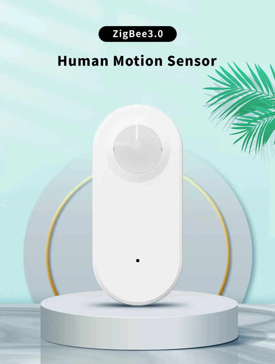 Sensor de movimiento WiFi PIR Tuya / Smart Life Domotek