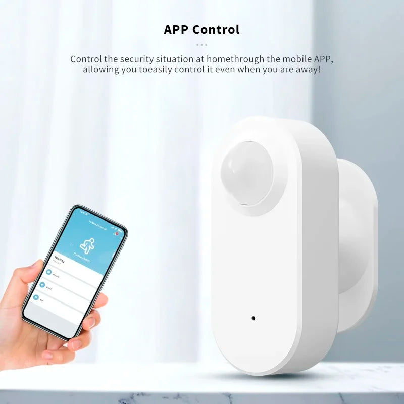Sensor de movimiento WiFi PIR Tuya / Smart Life Domotek
